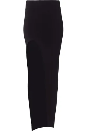 Rick Owens Edfu knitted maxi skirt