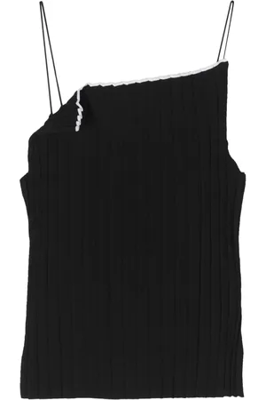 Jacquemus Le Haute pliss?? knitted top