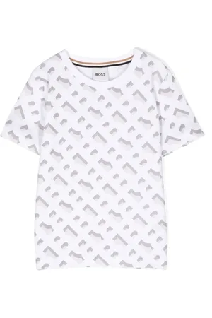 HUGO BOSS Logo-print cotton T-shirt