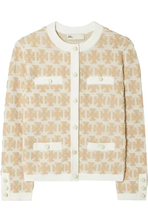 Tory Burch Kendra bouclé cardigan