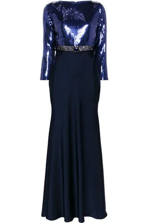 Sachin & Babi Christabel sequined gown