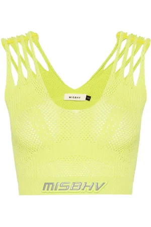 MISBHV Future mesh crop top