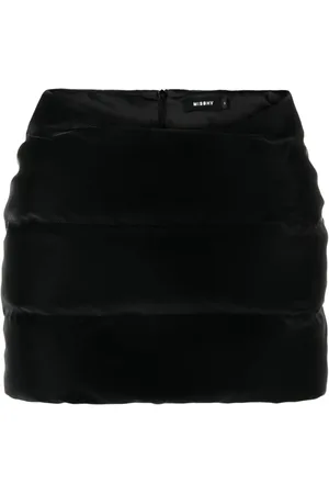 MISBHV Puffer Trinity Latex padded miniskirt
