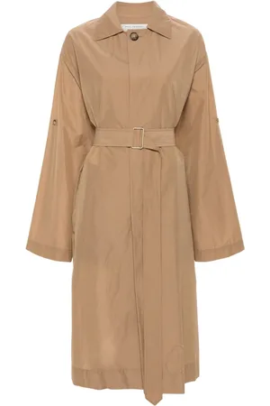 Serafini Crepe single-breasted coat