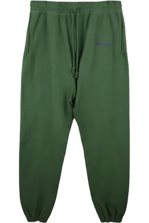 SAINT MXXXXXX Logo-embroidered drawstring track pants