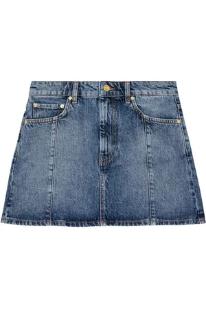 Ganni Denim Skirts for Women- Sale