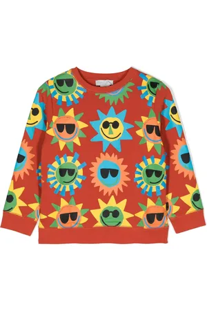 Stella McCartney Sun-print cotton sweatshirt