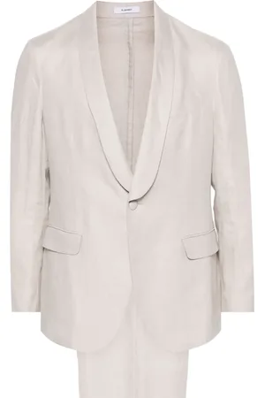 Boglioli Single-breasted linen suit
