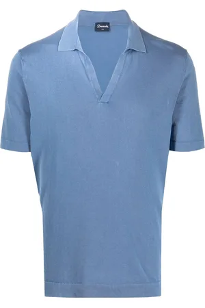 DRUMOHR Wingtip-collar cotton t-shirt