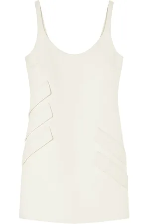 VERSACE Scoop-neck minidress