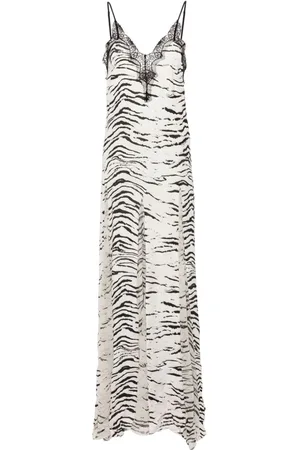 Elisabetta Franchi Animal-print maxi dress