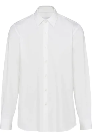 Prada Long-sleeve cotton shirt