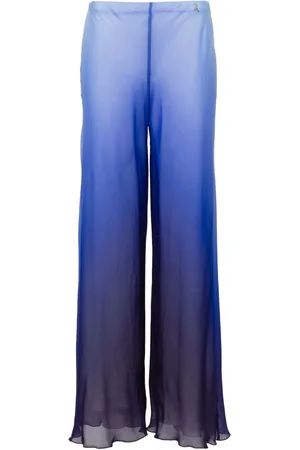 Patrizia Pepe Ombré flared trousers