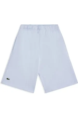 Lacoste Logo-appliqu?? cotton track shorts