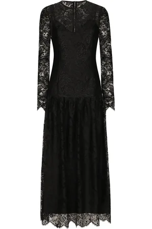 Dolce & Gabbana Chantilly-lace midi dress