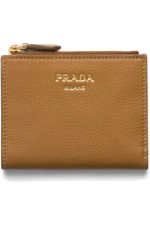 Prada Brown Leather Double Zip Top Handle Bag Prada | TLC