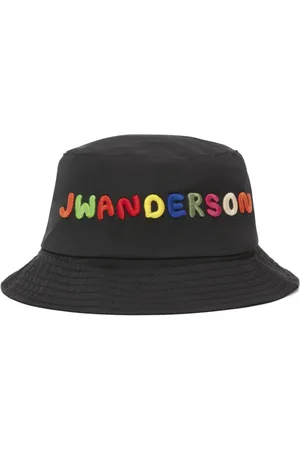 J.W.Anderson Logo-embroidered bucket hat