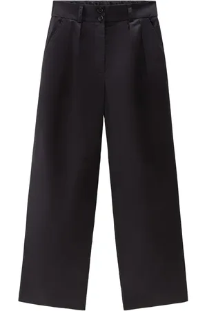 Woolrich Wide-leg cotton trousers