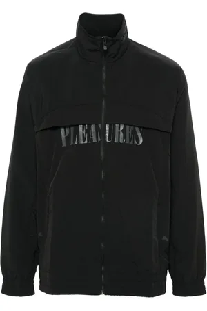 PUMA X Pleasures logo-print lightweight jacket
