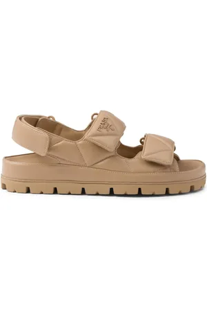 Prada Padded nappa leather sandals