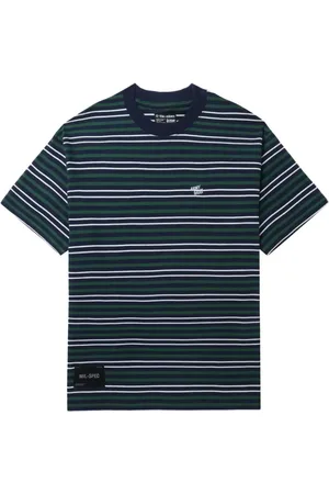 Izzue Striped cotton T-shirt
