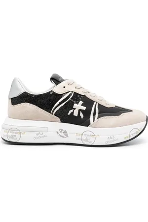 Premiata Cassie sequin-embellished sneakers