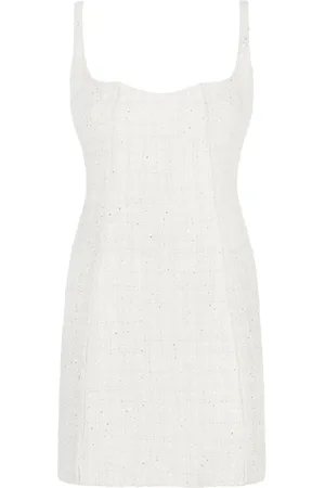 GCDS Tweed mini dress
