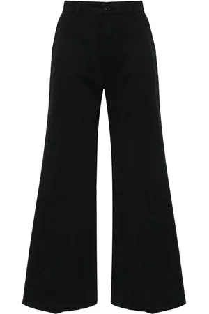 Wilma Wide Leg Sequin Pants - Black - MESHKI U.S