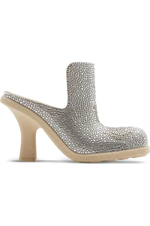 Burberry Highland crystal-embellished mules