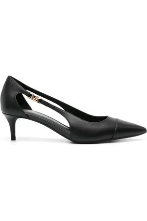 Michael Kors Logo-plaque cut-out pumps
