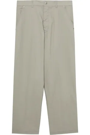 Izzue Wide-leg stretch-cotton trousers