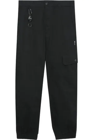 Izzue Hook-attachment stretch-cotton trousers