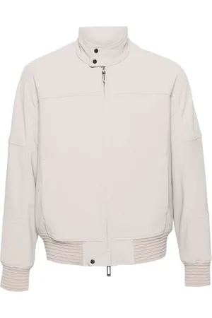 Emporio Armani High-neck zip-up jacket