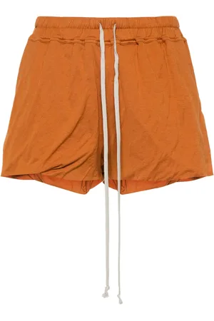 Rick Owens Side-slits jersey shorts