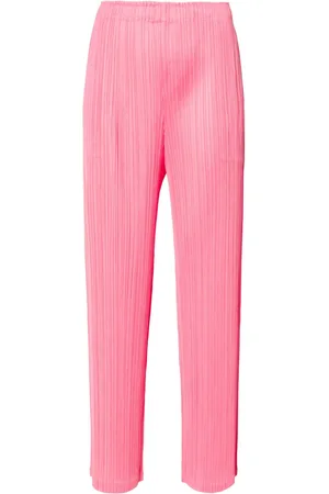 PLEATS PLEASE ISSEY MIYAKE Plissé straight trousers