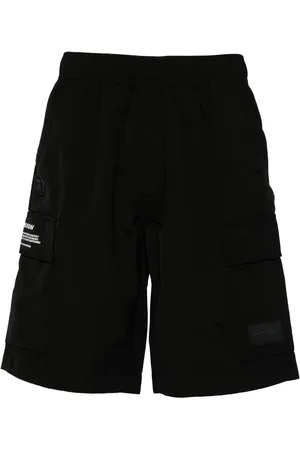 A Bathing Ape Logo-appliqu?? cargo shorts