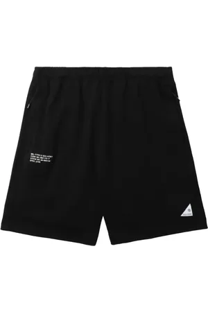 Izzue Logo-appliqué track shorts