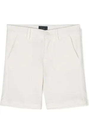 FAY Piqué-weave shorts