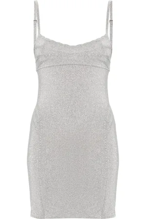 Jacquemus Fiesta lurex minidress