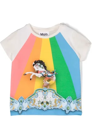 Molo Graphic-print cotton T-shirt