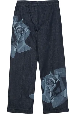 Kenzo Rose straight-leg jeans