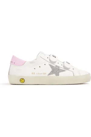 Golden Goose Logo-appliqué panelled sneakers