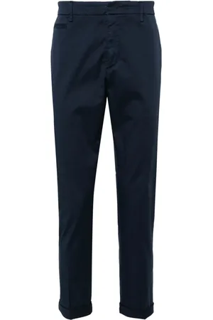 Dondup Mid-rise tapered chinos