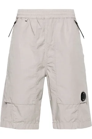 C.P. Company Mid-rise ripstop shorts
