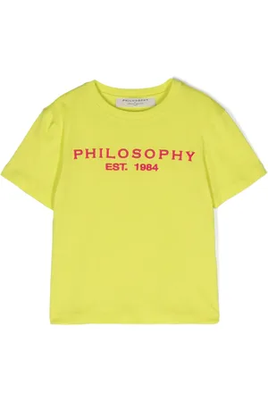 PHILOSOPHY DI LORENZO SERAFINI Logo-embroidered cotton t-shirt