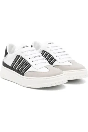 Dsquared2 Panelled leather sneakers