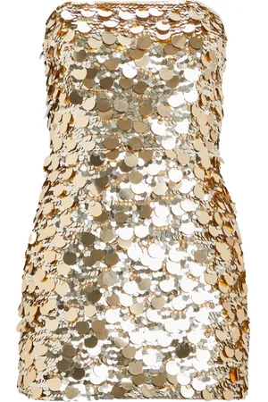 Retrofete Nolia sequin-embellished strapless mini dress