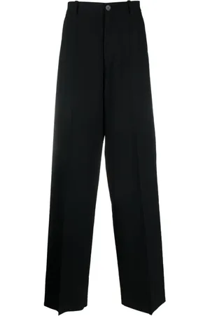 Balenciaga Wide-leg wool trousers