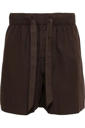 Tekla Pyjamas poplin shorts