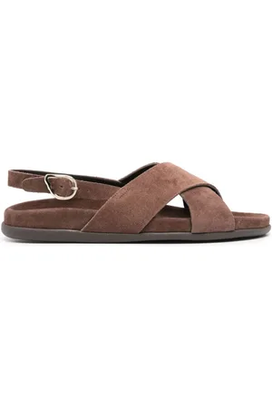 Ancient Greek Sandals Ikesia Crosta leather sandals
